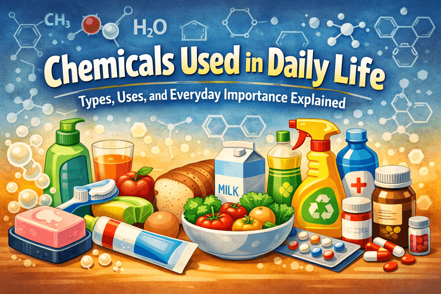 Chemicals Used in Daily Life: Types, Uses, and Everyday Importance Explained