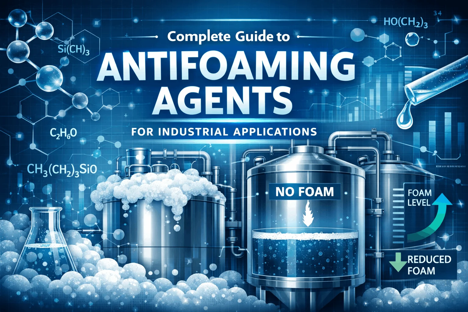 You are currently viewing Complete Guide to Antifoaming Agents for Industrial Applications