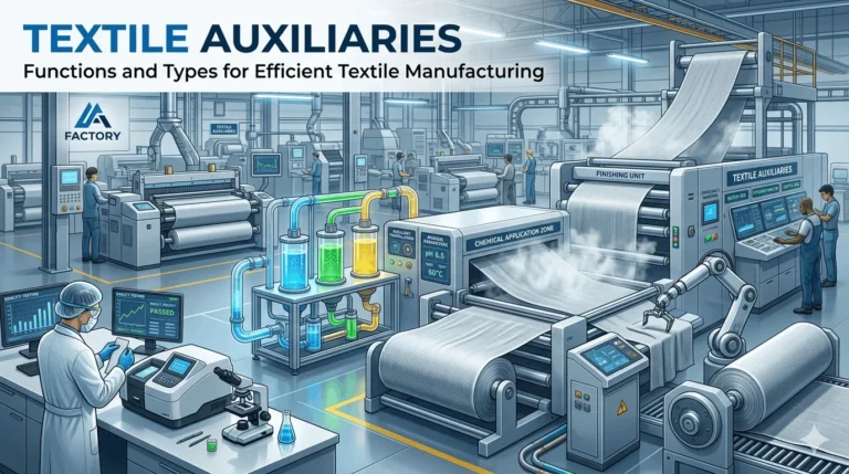 Textile Auxiliaries: Functions and Types for Efficient Textile Manufacturing