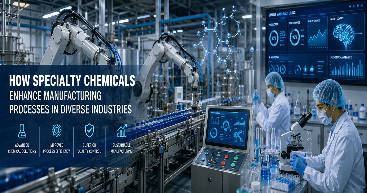 How Specialty Chemicals Enhance Manufacturing Processes in Diverse Industries
