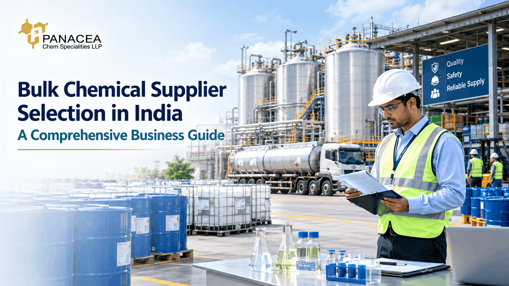 Bulk Chemical Supplier Selection in India – A Comprehensive Business Guide