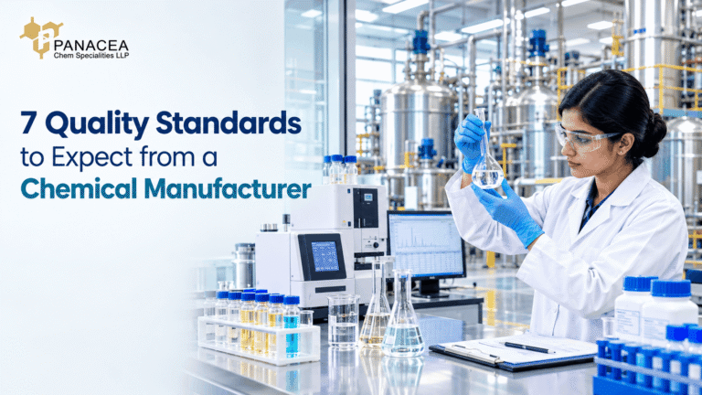 Quality Standards in Chemical Manufacturing